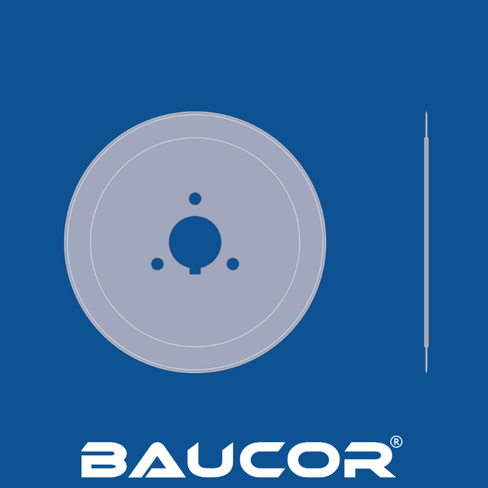 Kruhové ostří o průměru 15" s hladkými hranami, číslo dílu 90075